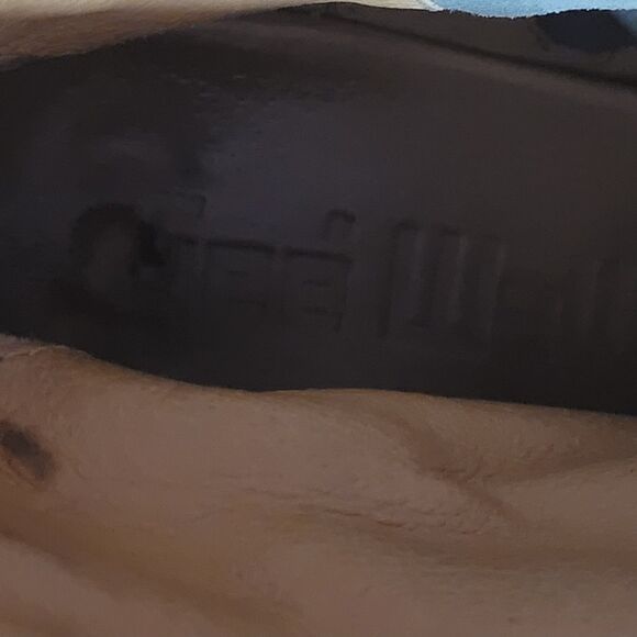 Gee WaWa Anthropologie Distressed Black & Gold Lava Ankle Boots Boho Steampunk - Picture 5 of 11